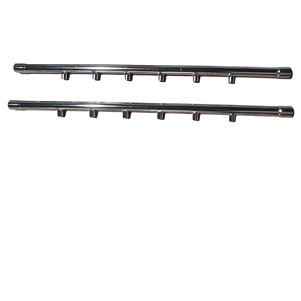 Small Stainless Steel Manifolds 1/2'' X 1/8'' X 6 