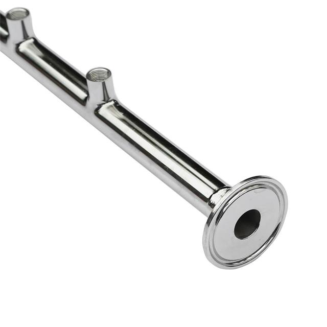 Stainless Steel Manifold with Sanitary Ferrule Connection